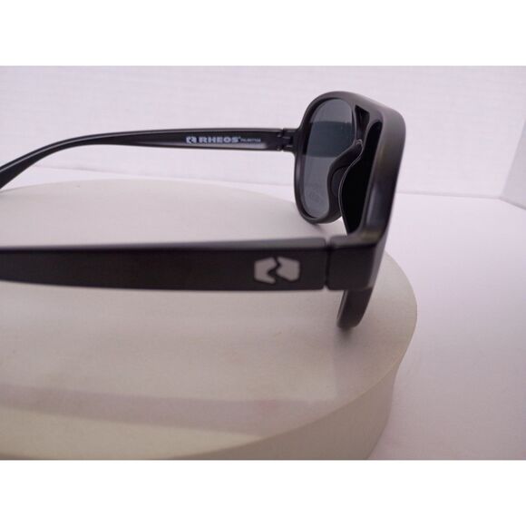 RHEOS Palmettos Black Frame Floating Nylon Optics Polarized Sunglasses - Picture 10 of 15